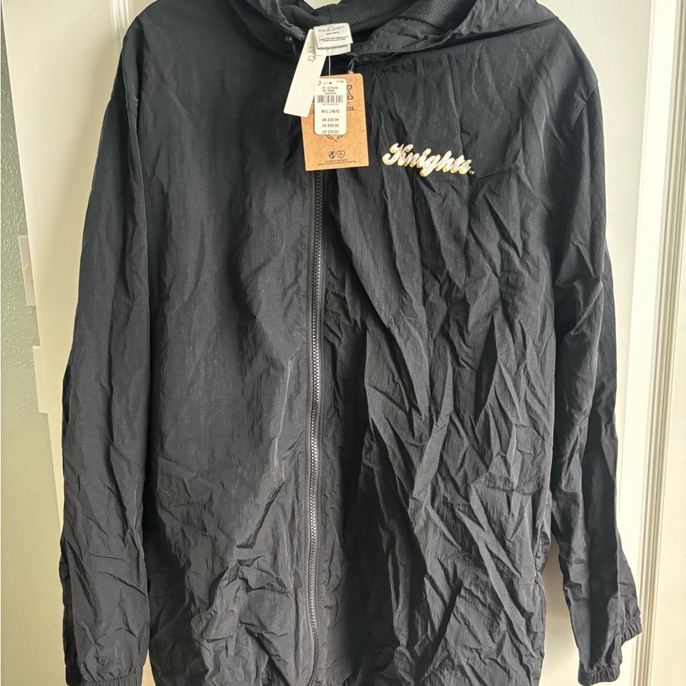 UCF Knights Black Windbreaker Jacket by PINK